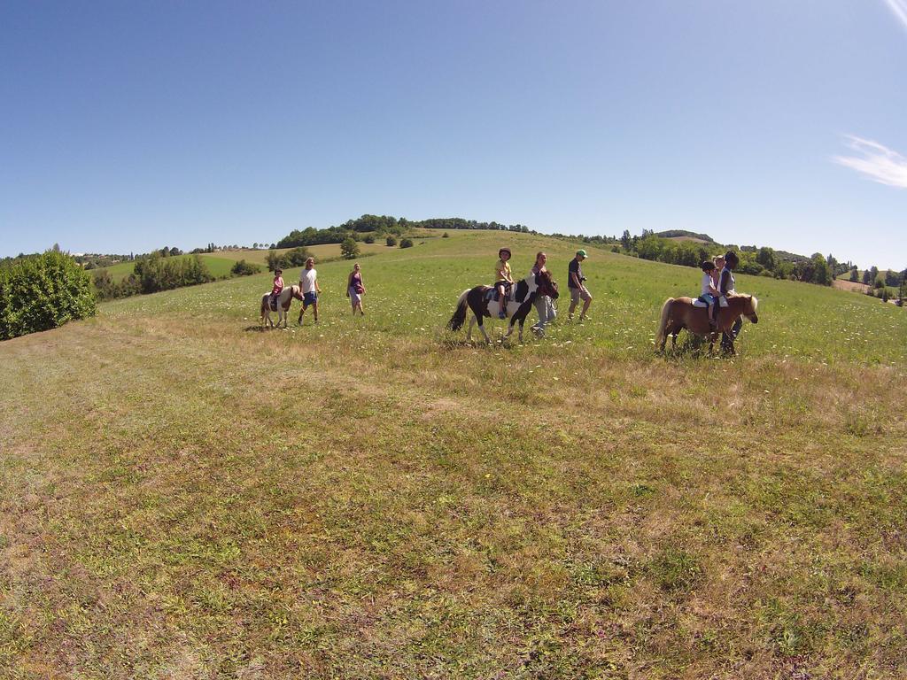 La Ferme Couderc Villa Castelnaud-de-Gratecambe Exteriör bild