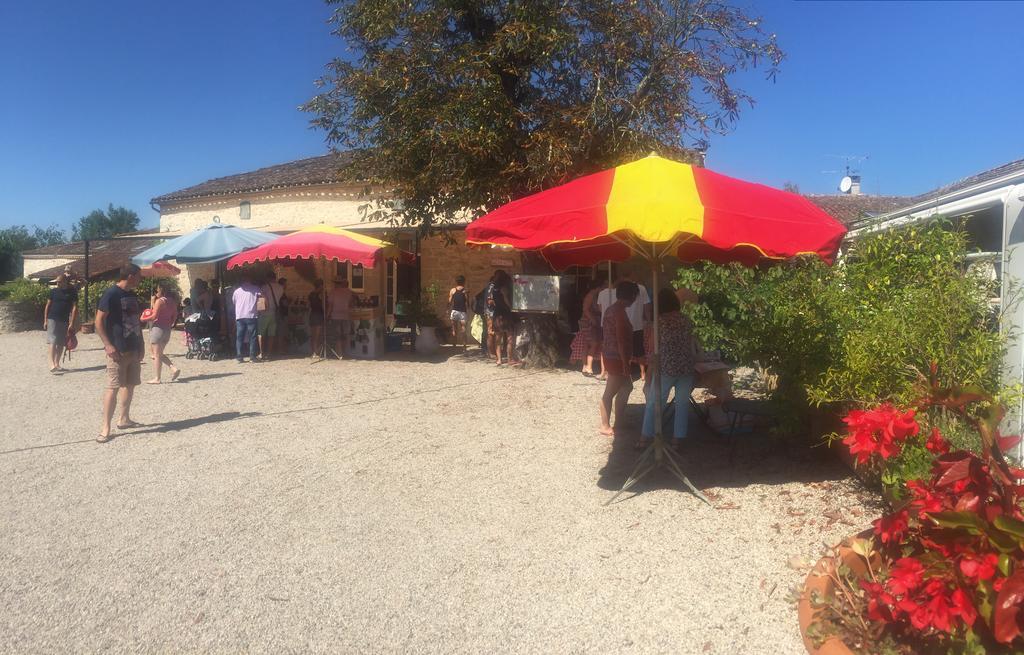 La Ferme Couderc Villa Castelnaud-de-Gratecambe Exteriör bild